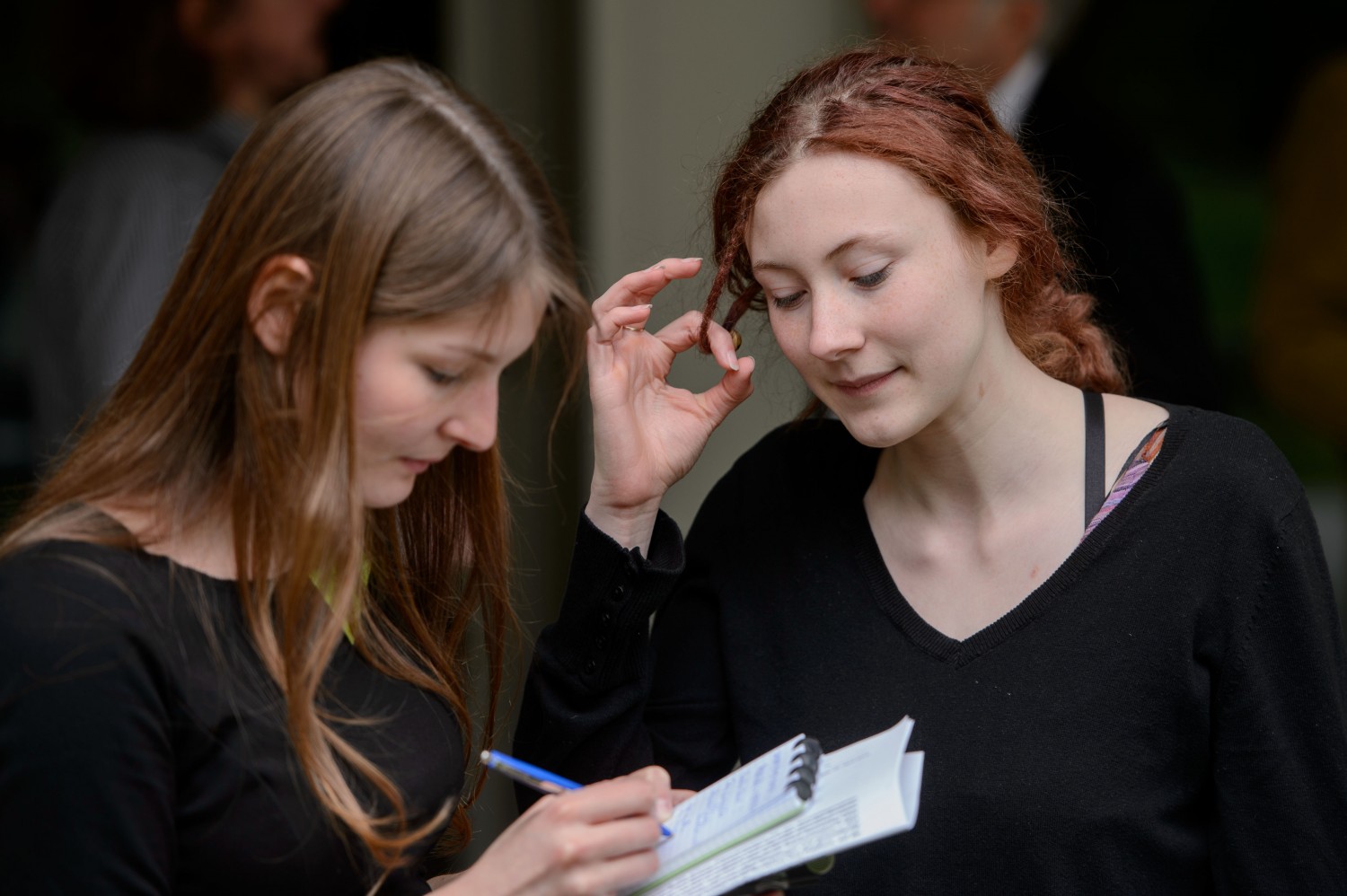 Interviewopdrachten op een excursie