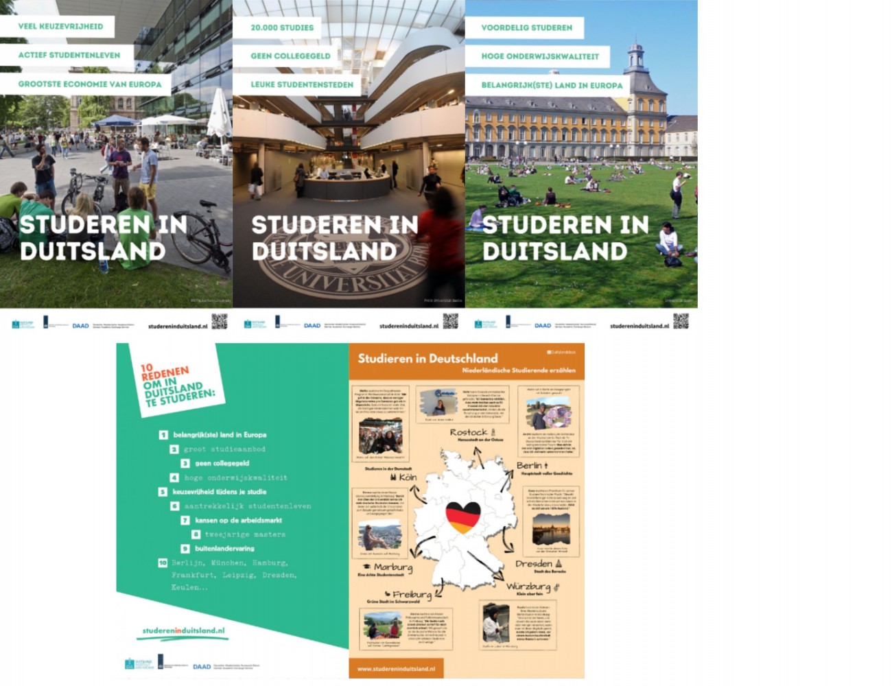 Posterbundel: Studeren in Duitsland