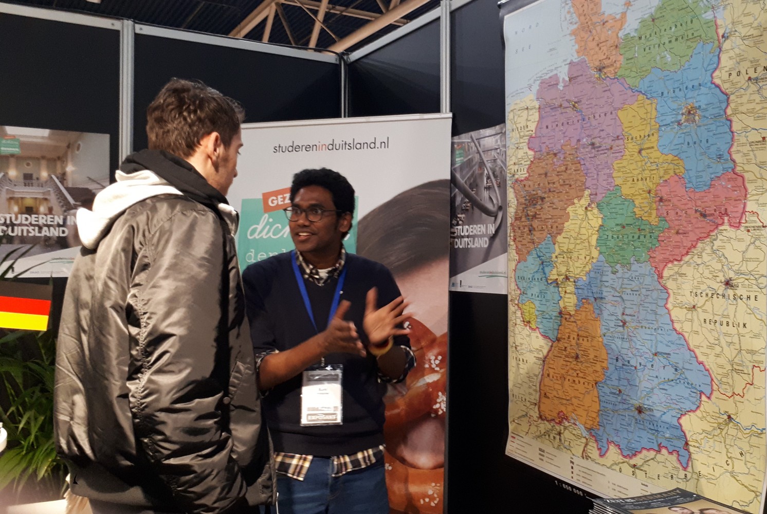 Neal bei der Buitenlandbeurs 2019