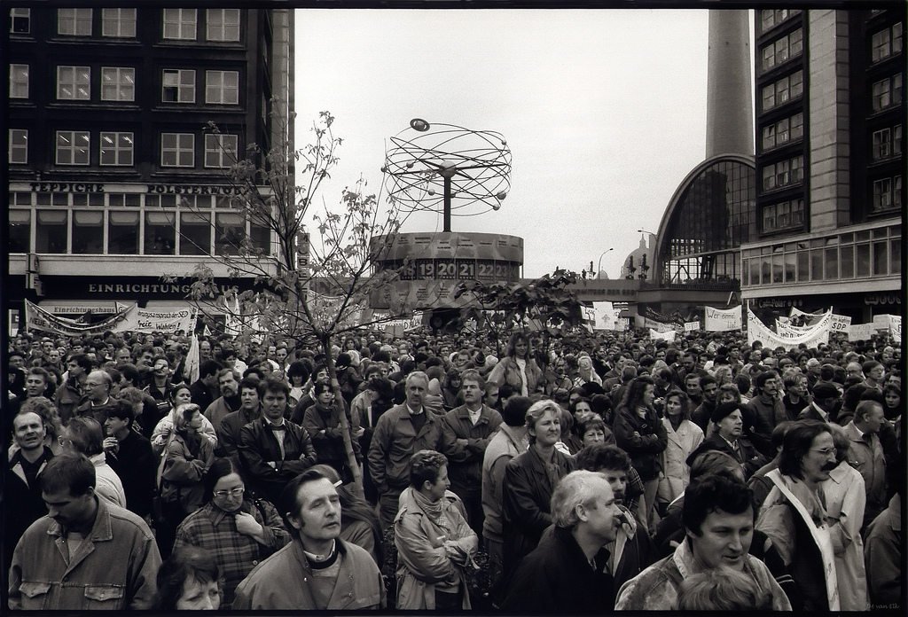 4 Nov. '89. Foto: Johan van Elk