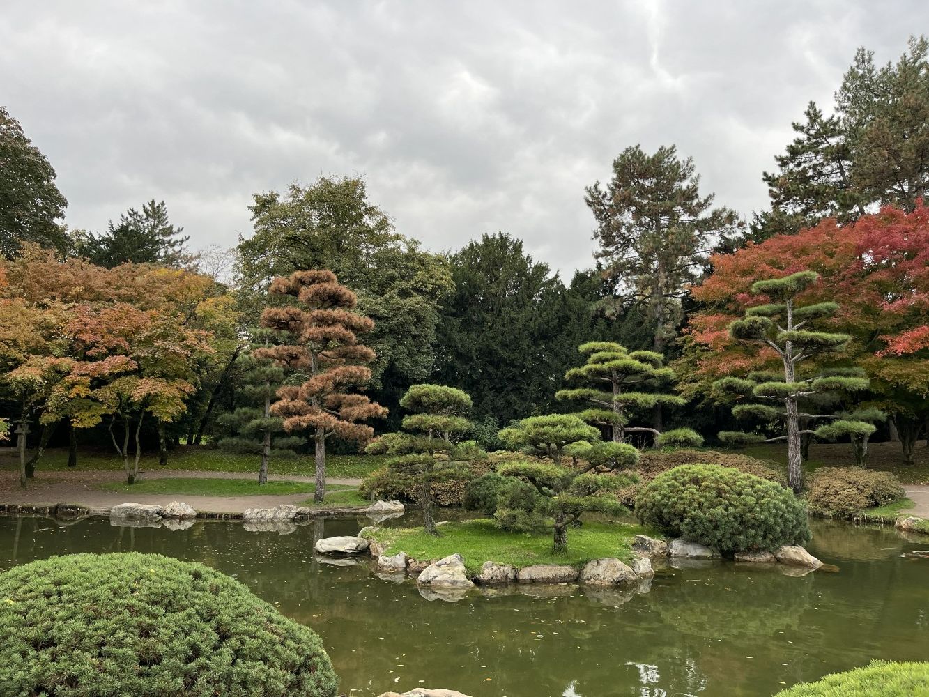 Japanse tuin in Düsseldorf. Foto: Sam de Graaff