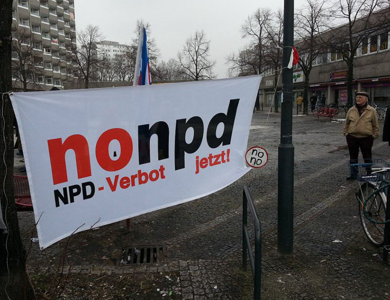 Constitutioneel Hof behandelt NPD-verbod