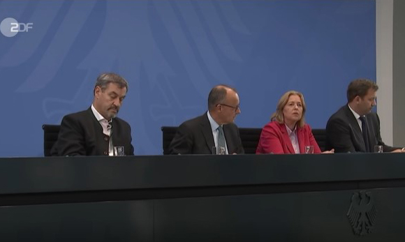 CDU/CSU en SPD kondigen betere samenwerking aan