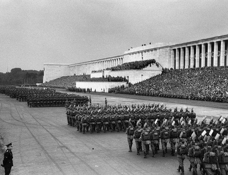 Reichsparteitag Neurenberg 1936. Afb. pic all/akg-images