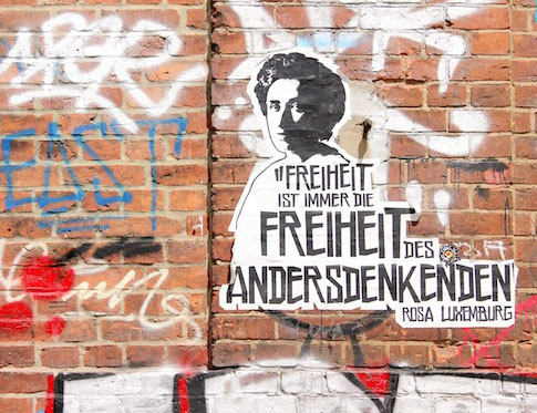 'Rosa Luxemburg schrok niet terug voor burgeroorlog'