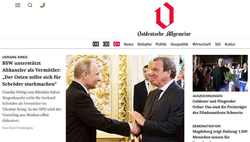 Nieuwe Oost-Duitse krant OAZ omstreden