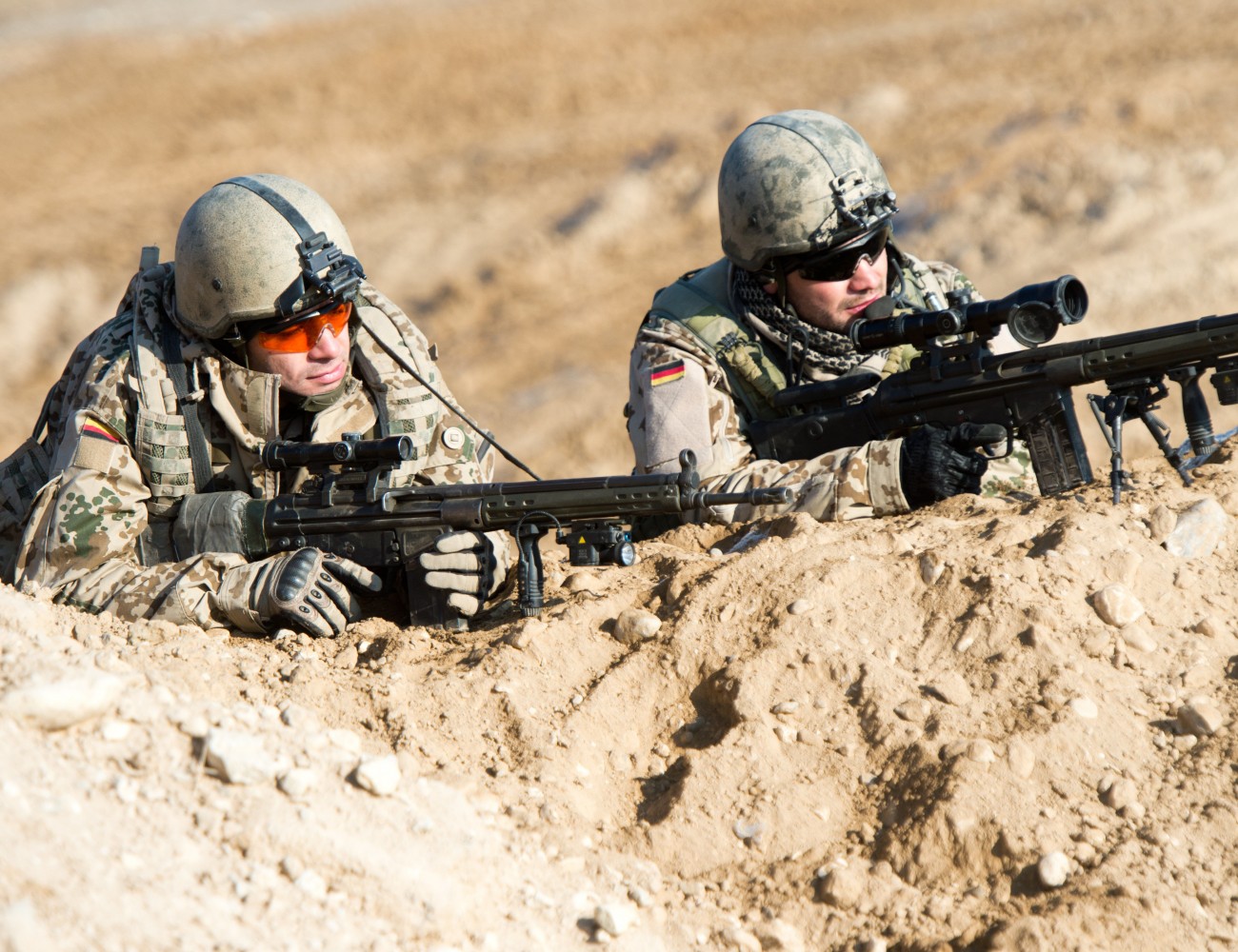 Militaire interventies blijven worsteling voor Bondsdag