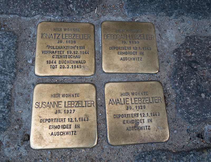 Lokale apps verrijken Stolpersteine-monumentjes