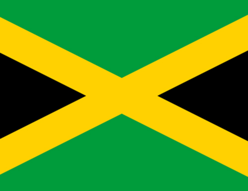 Vlag van Jamaica. Afb: wiki/cc
