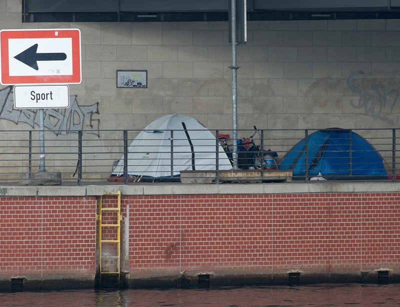 Woningnood doet aantal daklozen stijgen