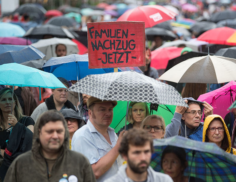 Duitsland laat weer beperkt gezinshereniging toe