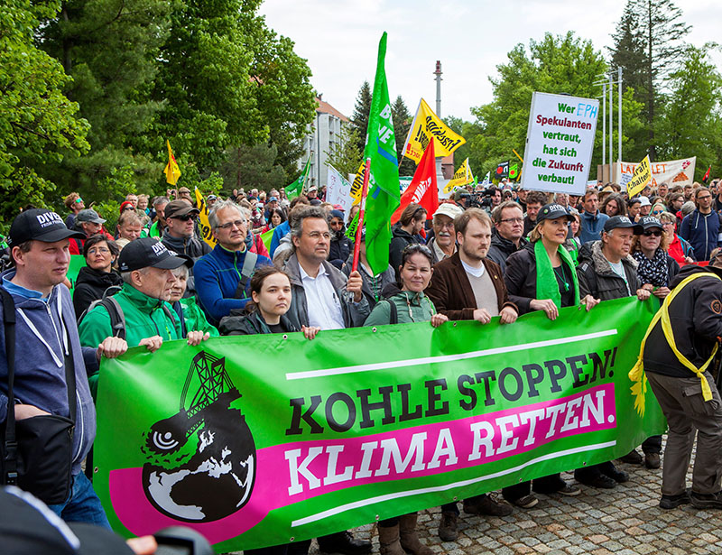 Machtsstrijd Die Grünen dreigt door formatie