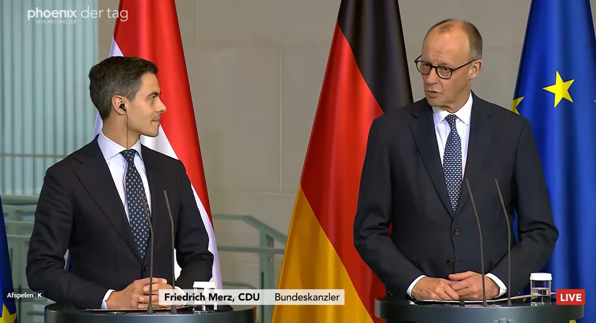 Premier Jetten maakt kennis met Merz in Berlijn  