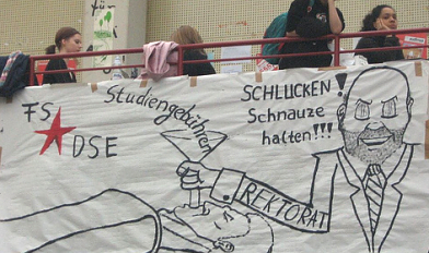Mondige studenten: protest tegen invoering collegegeld in 2006. Afbeelding: krat-os, www.flickr.com 