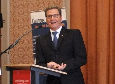 Westerwelle in Den Haag afb.: dnhk