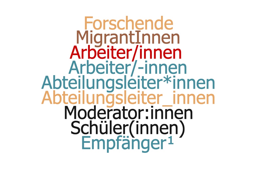 De Duitse zoektocht naar genderneutrale taal