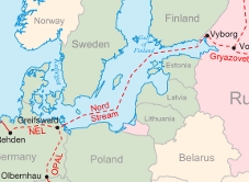Duitsland is afhankelijk van Russisch gas, dat via de Nord Stream pijpleiding wordt aangevoerd. Afb.: wikipedia/Samuel Bailey/cc