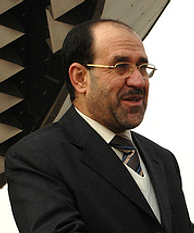 De Iraakse minister-president Nuri al-Maliki. Afbeelding: pinqnews.com, www.flickr.com