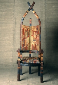 De Afrikaanse stoel van Marcel Breuer uit 1921 is ook in Berlijn te zien. Afb.: dpa/picture-alliance