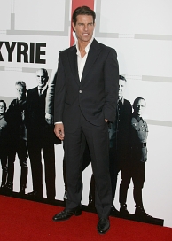 Hoofdrolspeler Tom Cruise, hier bij de Amerikaanse premiere in Los Angeles, was in Duitsland niet geheel onomstreden. Afb: dpa/Picture Alliance