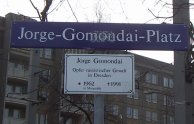 Jorge-Gomondai-Platz. Afbeelding: DIA