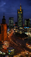 De skyline van Frankfurt. Afb: Joris Machielse, www.flickr.com