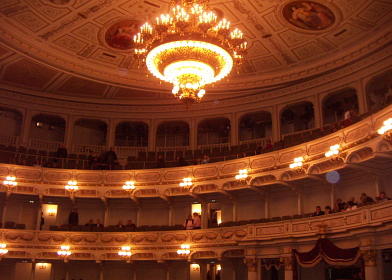 De operazaal in de de Semperoper. Afbeelding: DIA