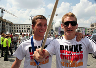 Podolski en Schweinsteiger. Afbeelding: www.flickr.com, SpreePIX-Berlin