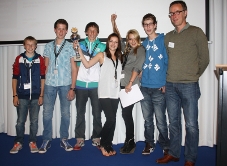 Winnaars van 'Daarom Duits!' 2011. Afb.: Duitsland Instituut