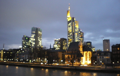 Skyline van Frankfurt. Afb.: DIA