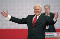 Steinmeier op het partijcongres van de SPD afgelopen zaterdag. Afb: dpa/picture-alliance