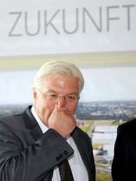 SPD-lijsttrekker Frank-Walter Steinmeier: "Wij gaan de verkiezingen winnen." Afb: nrwspd_foto, flickr.com