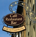Café zur Frauenkirche. Afbeelding: www.virtualdresden.com