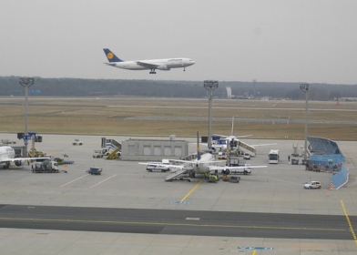 De luchthaven van Frankfurt am Main. Afb.: DIA