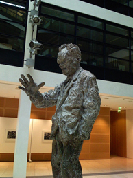 Willy Brandt in het Willy Brand Haus. Foto www.flickr.com