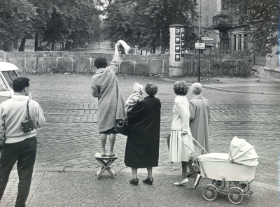 ©Bundesbildstelle, nr. 60739. Bouw van de muur in 1961 