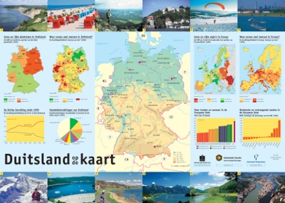 Poster 'Duitsland op de kaart'