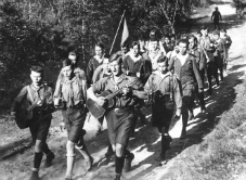 Wandervogelgroep in Berlijn. Afb.: Bundesarchiv Bild 183-R24553